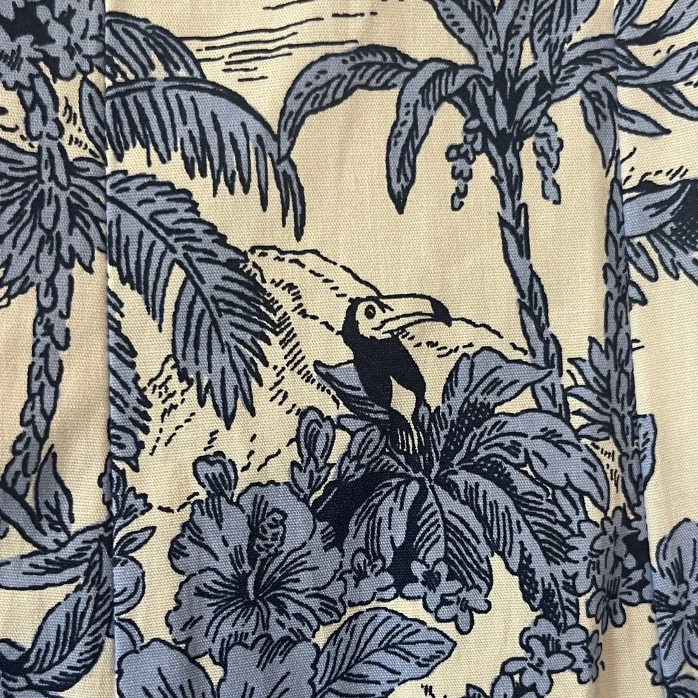 Joie NWOT Tropical Dog Print Dress - Picture 6 of 7